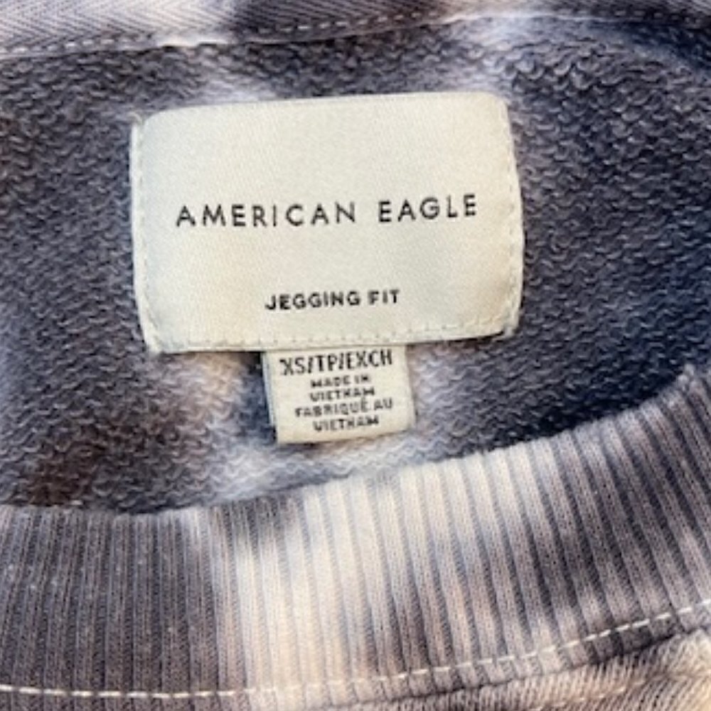 Women's American Eagle Tie Dye Sweatshirt, Size XS - Picture 4 of 4